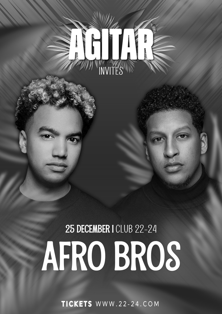 Agitar 1e kerstdag x afro bros